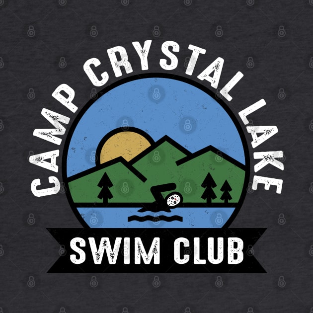 Camp Crystal Lake Swim Club by NinthStreetShirts